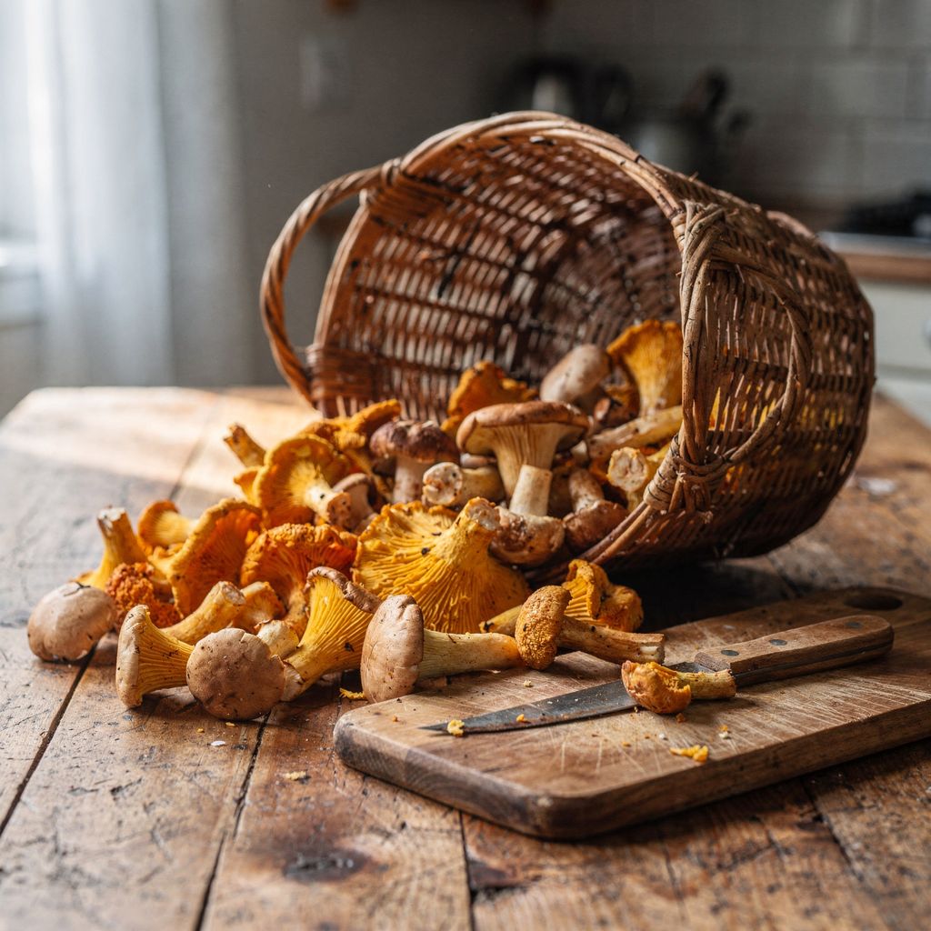 Too Many Wild Mushrooms? How to Process a Full Basket in One Evening