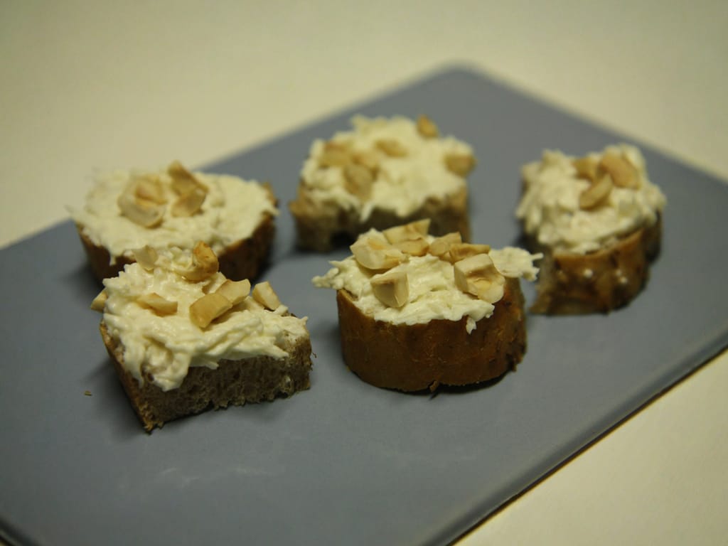 Black Salsify Spread with Hazelnuts