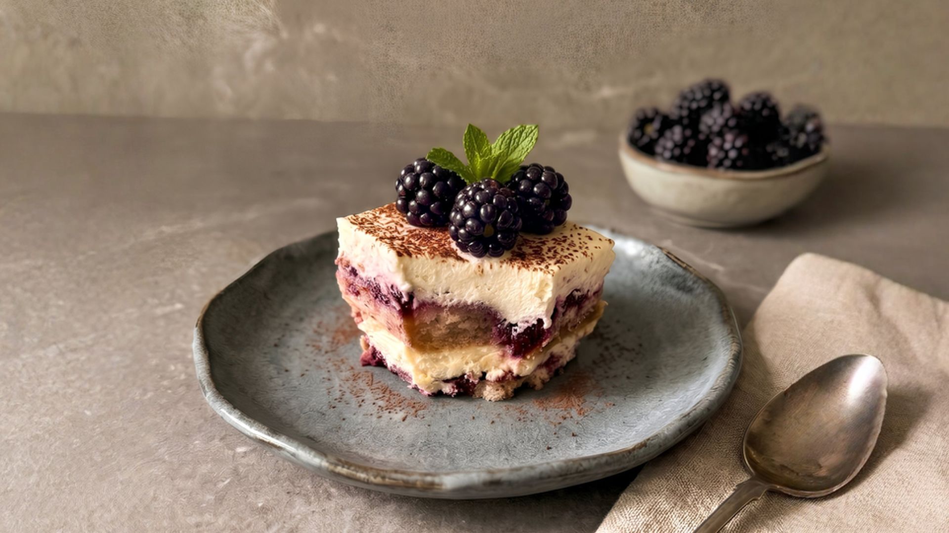 Mini tiramisu s ostružinami bez kávy
