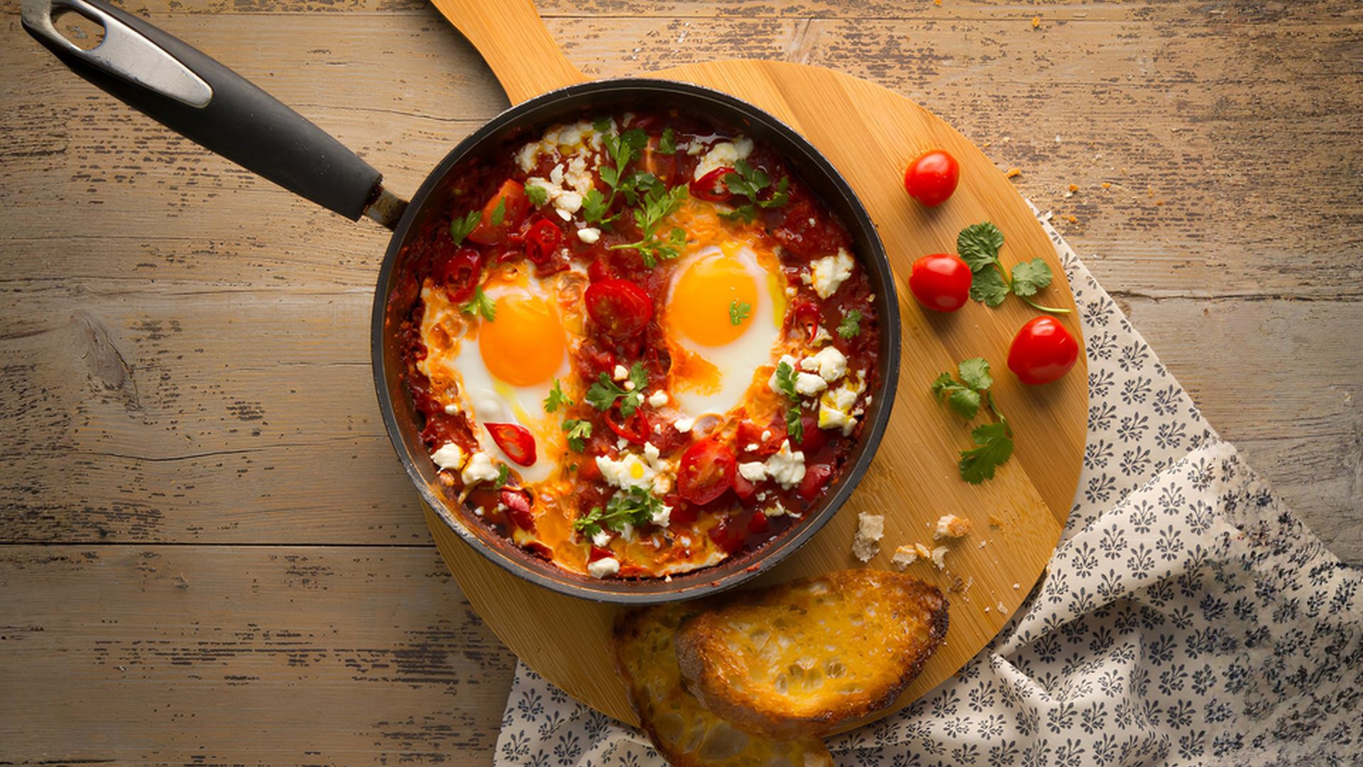 Královská shakshuka – snídaně jako z Tunisu