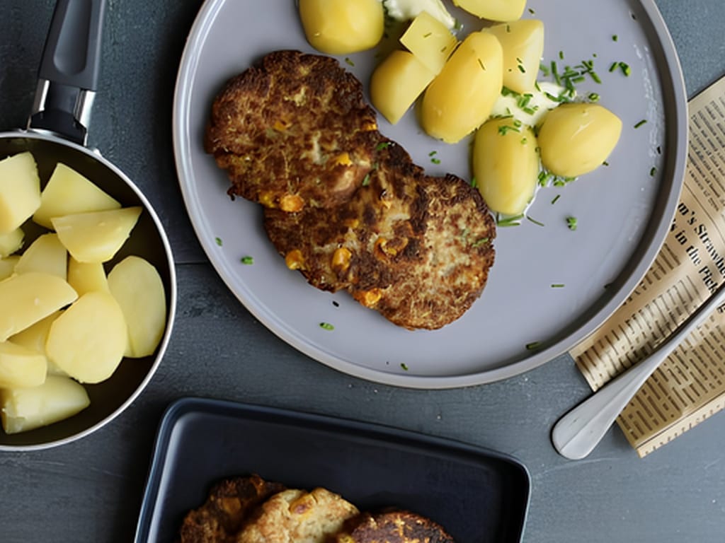 Cauliflower Fritters, Just Like My Mom Makes Them