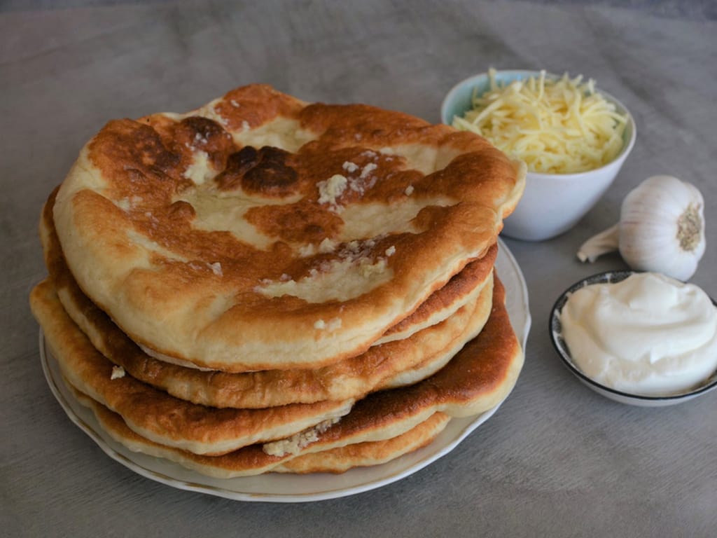 The Best Crispy Hungarian Langos