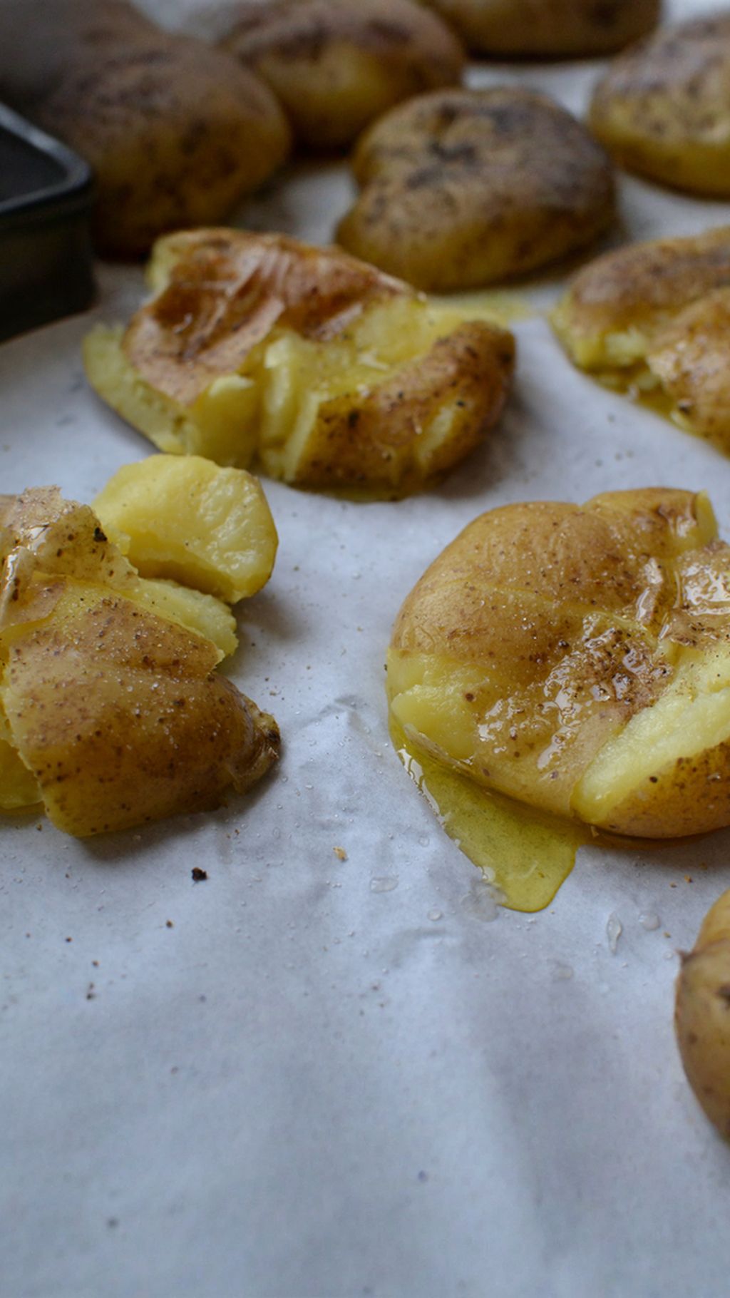 Make the potato side