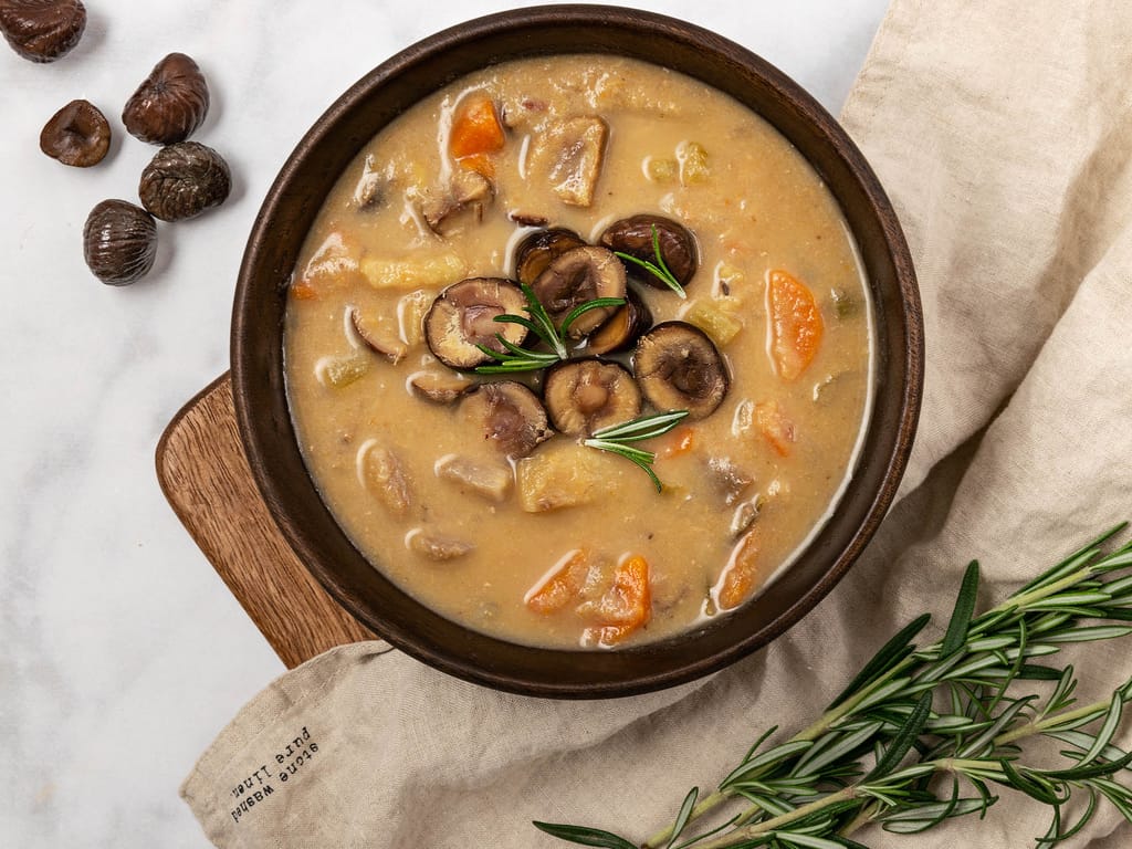 Chestnut Vegetable Soup