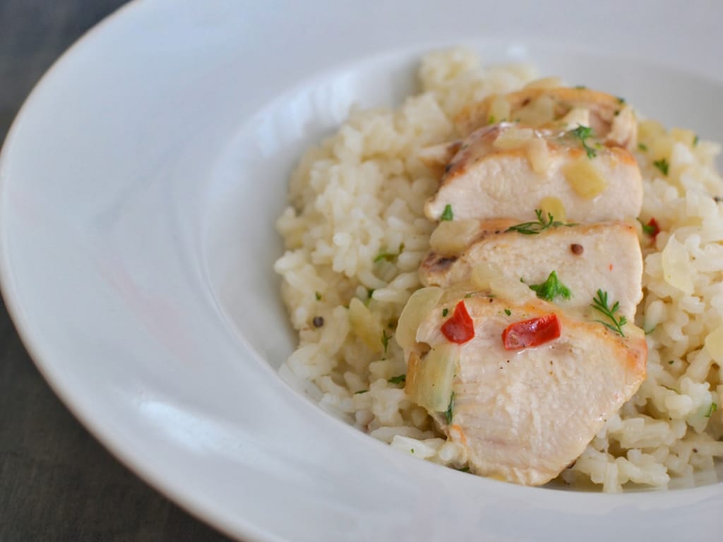 Coconut Chicken with Lime and Coriander