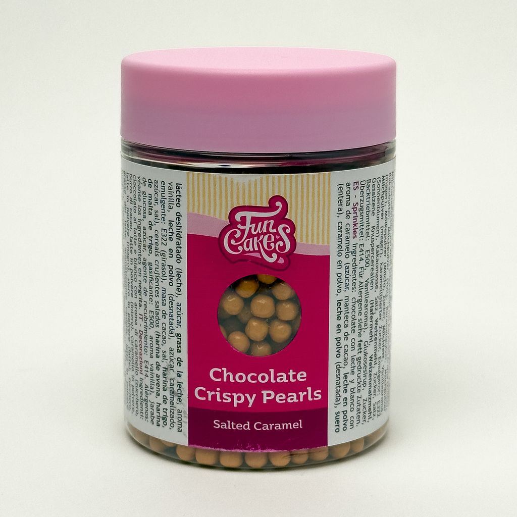 Crunchy Chocolate Pearls – Salted Caramel