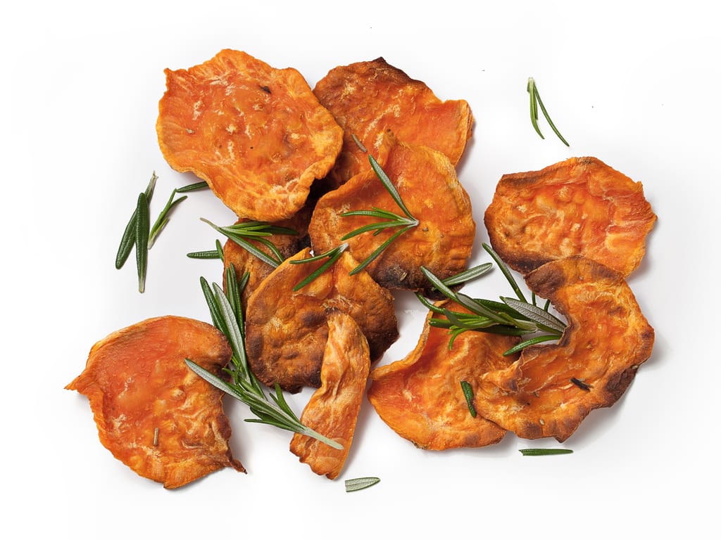 Sweet Potato & Rosemary Chips