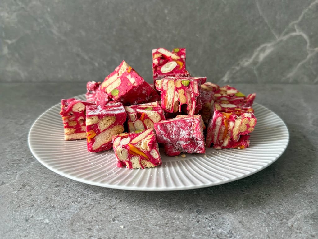 Snowflake Crisps asijské marshmallow sušenky bez pečení