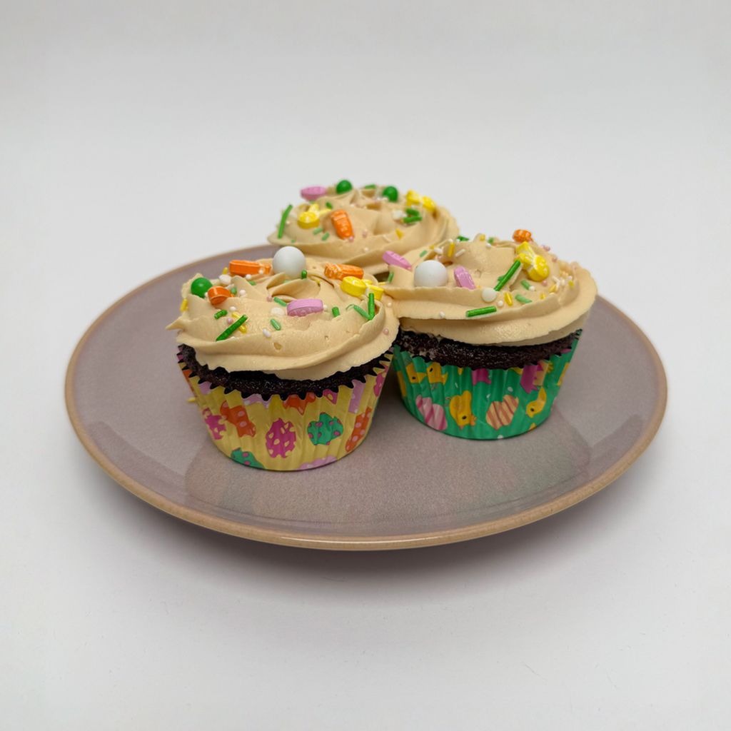 Velikonoční cupcake košíčky: Veselá kuřátka