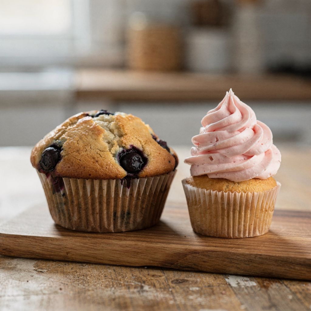 Cupcakes, nebo muffiny: v čem je rozdíl