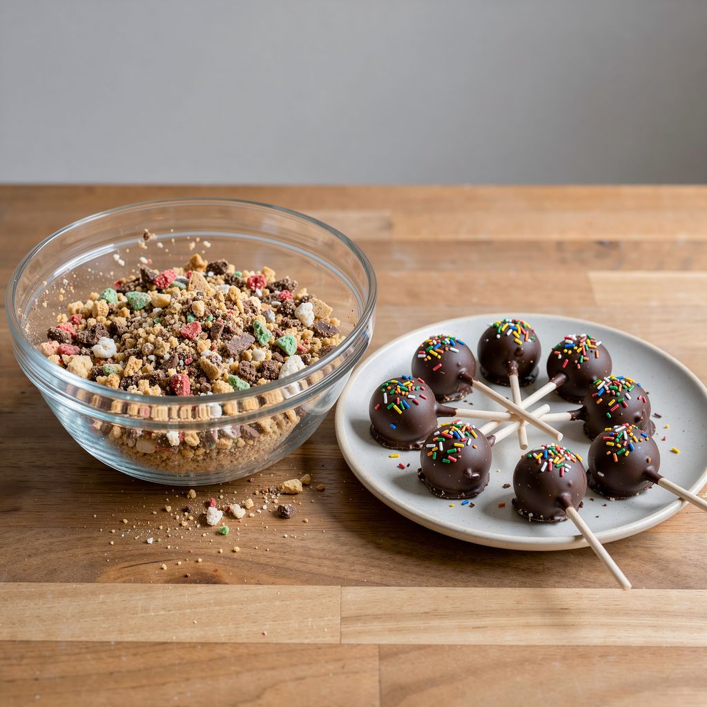 Co se zbylým cukrovím po Vánocích: dort, kuličky i cake pops