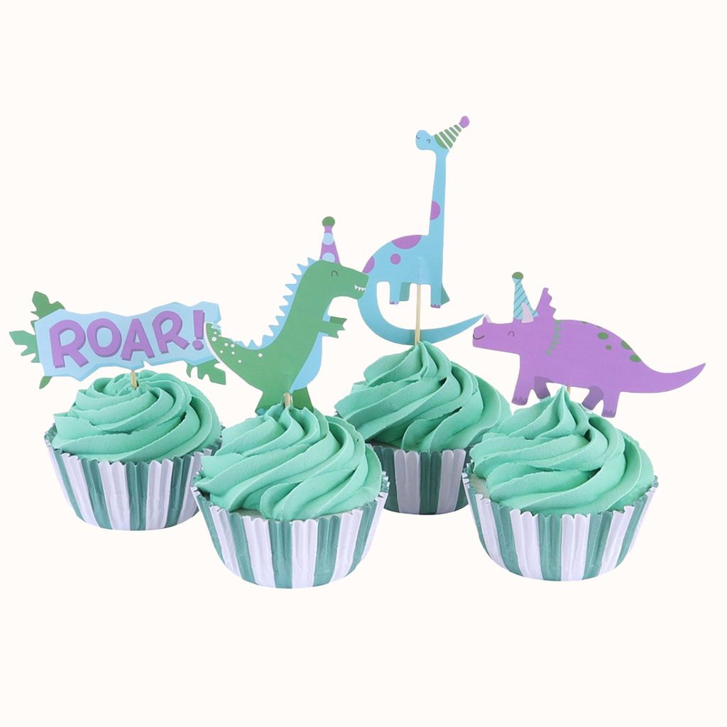 Dinosauří sada na cupcaky
