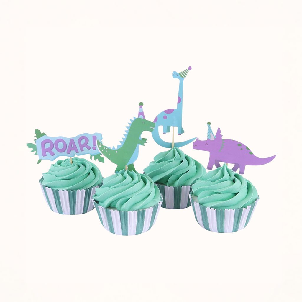 Dinosauří sada na cupcaky