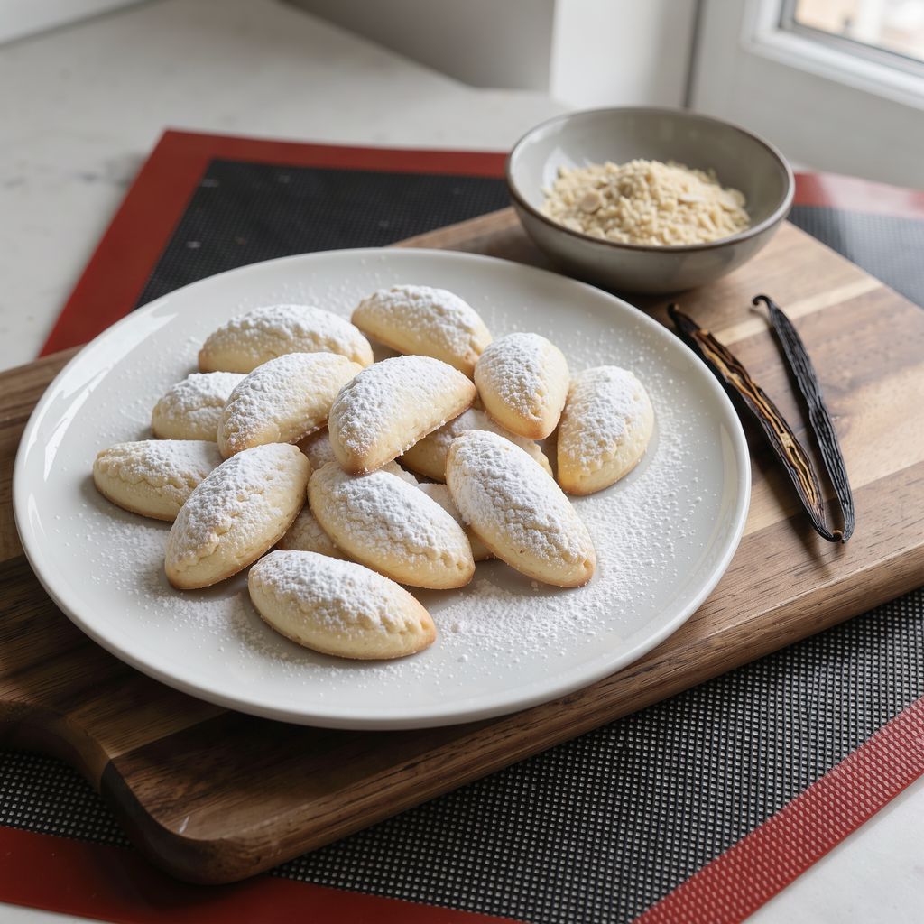 Vanilla Crescent Cookies: Which Nuts and Flour for a Tender, Vanilla-Scented Bake