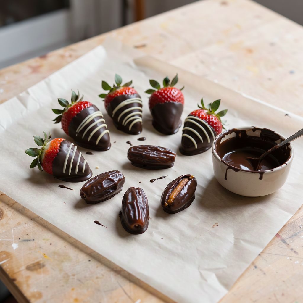 Chocolate-Covered Fruit: How to Dip Strawberries, Dates and Dried Fruit So the Chocolate Sticks