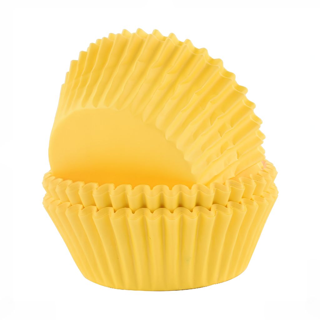 PME Yellow Cupcake Cases (60 pcs)