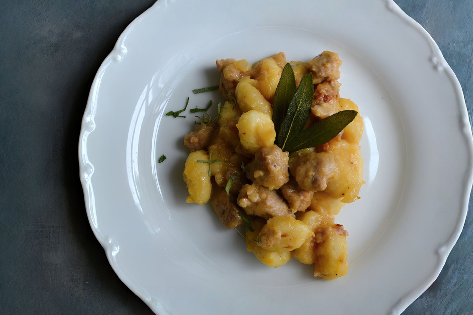 Gnocchi s dýní a salsiccí – podzimní pohodová večeře