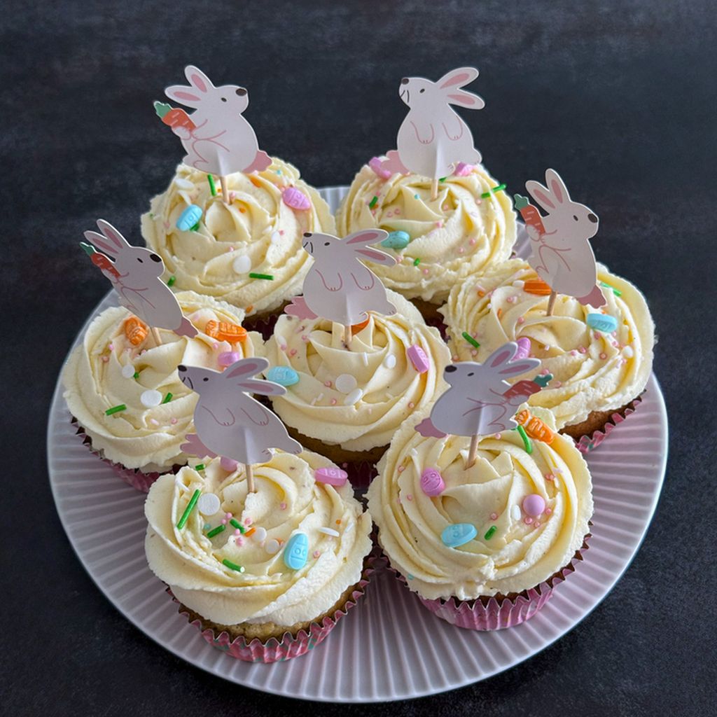 Easter Cupcake Case Set: Bunnies