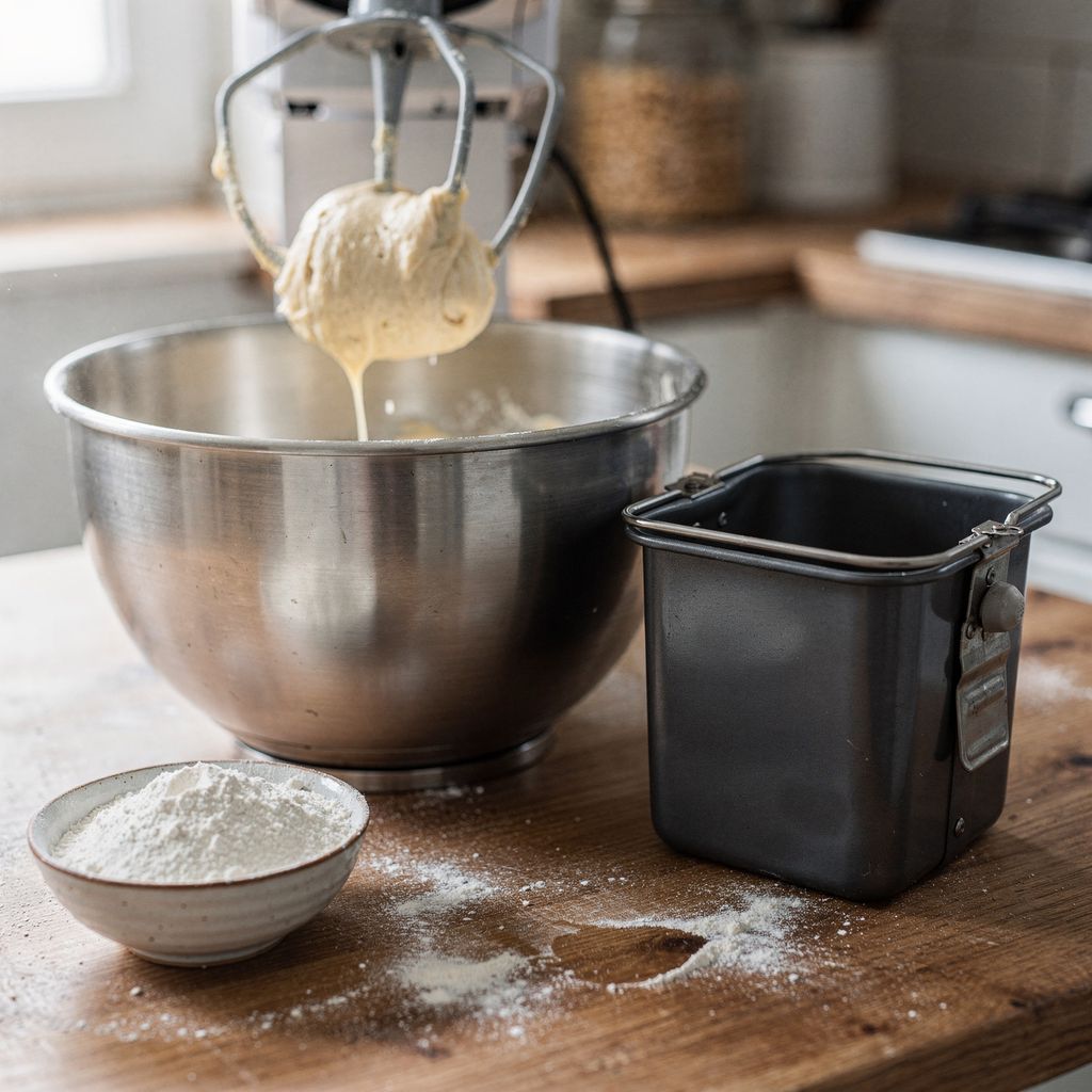 Bread Machine and Stand Mixer Dough: Times, Temperatures and Method