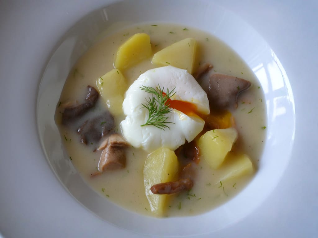 Kulajda – The Best Creamy Mushroom Soup