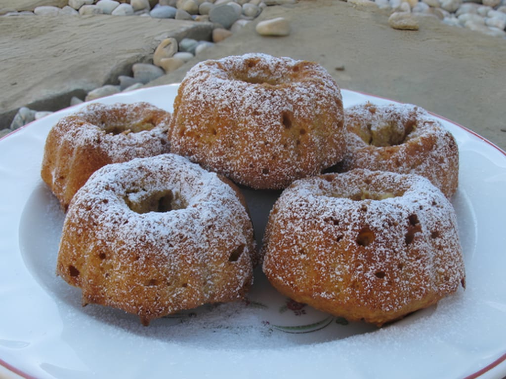 Zucchini-Carrot Mini Bundt Cakes