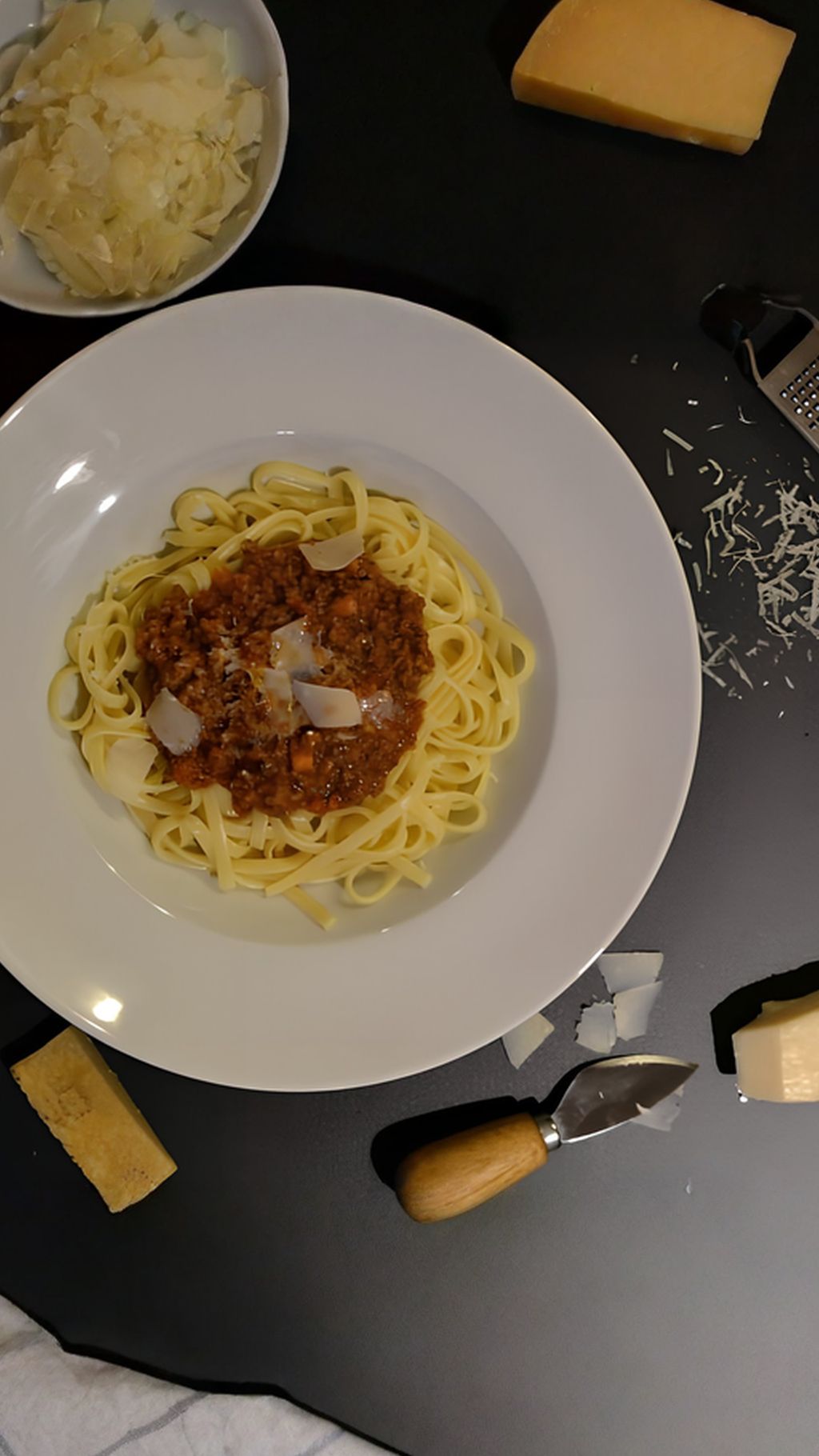 Pasta and Parmesan