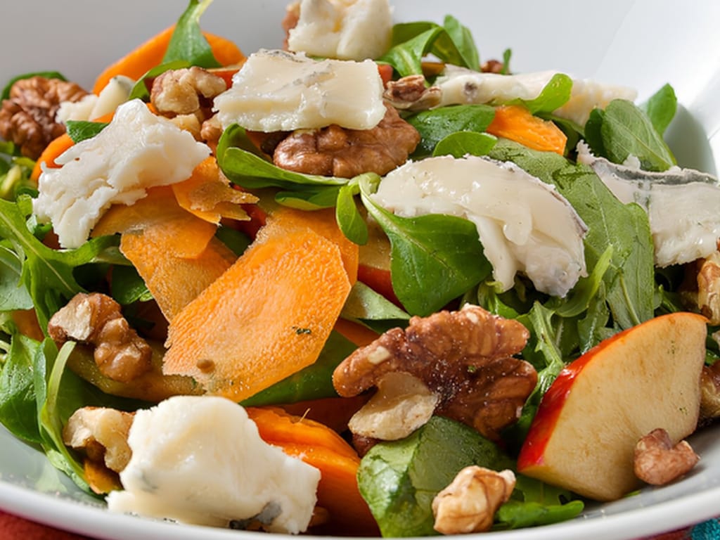 Apple, Walnut and Gorgonzola Salad