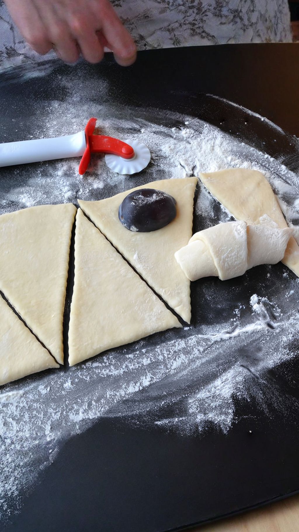 Divide the dough