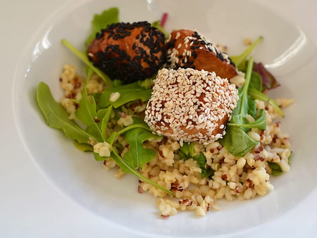 Amazing Sesame-Crusted Salmon