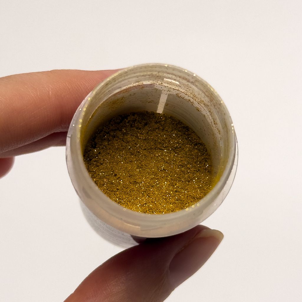 Edible Shimmer Powder – Gold