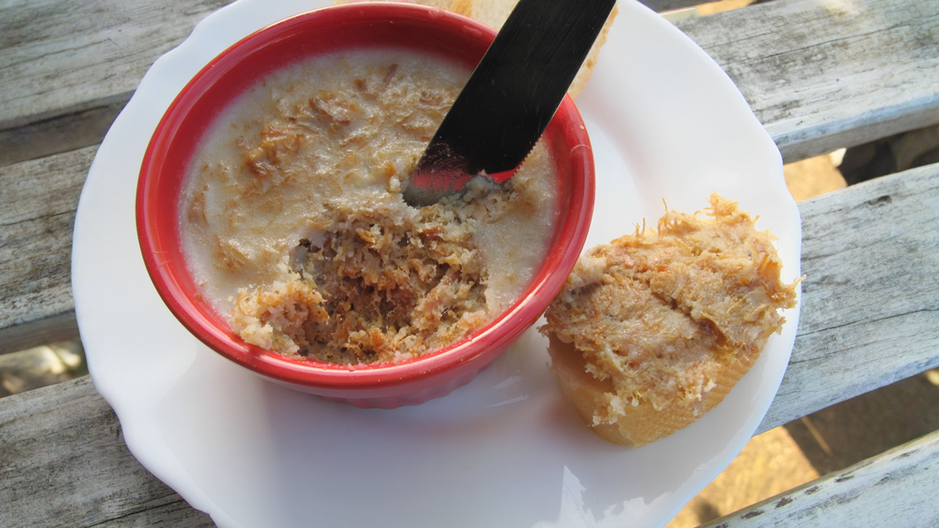 Jehněčí rillettes: pomalu vařená pomazánka