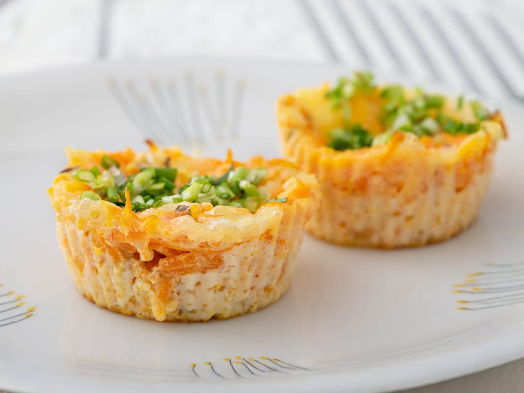 Zeleninovo-sýrové muffiny