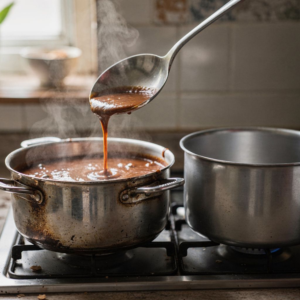 How to Save a Scorched Sauce: Don't Stir, Pour Off, Season to Fix