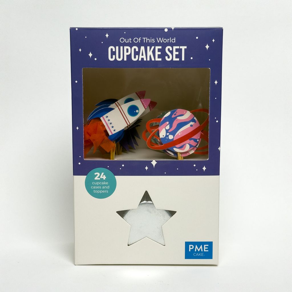 Vesmírná sada na cupcaky
