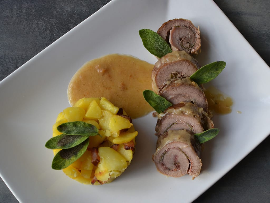 Veal Saltimbocca – Rolls with Prosciutto and Sage
